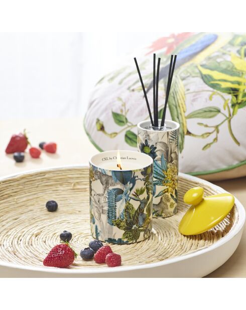 Diffuseur en porcelaine Zanzibar Fruits rouges / Jaune - 100 ml
