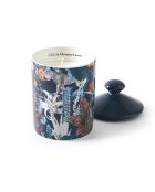 Duftkerze in einem Sansibar-Porzellanglas - Marineblaues Safranpulver - 315 g