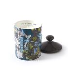 Dunkelgraue Duftkerze Jasmine & Ylang Zanzibar im Porzellanglas - 315 g