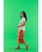 MC Baumwoll-T-Shirt Toche Jourdete ecru