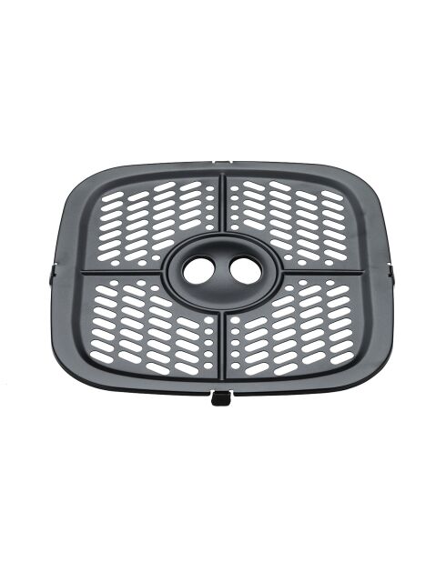 Freidora digital de aire caliente de 8 litros - Pantalla táctil - 12 programas automáticos de acero inoxidable/negro
