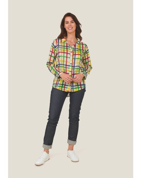 Camicia in cotone multicolor Classe Vichy