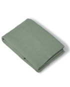Funda nórdica Luna de algodón lavado verde celadón