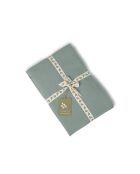 Funda nórdica Luna de algodón lavado verde celadón