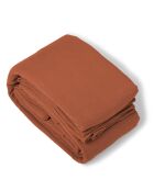 Carla Tuscan Bettbezug aus roter Baumwollgaze