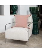 Kussenhoes van rood katoen Megeve tomette