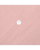 Parure de lit en satin de coton Julia rose