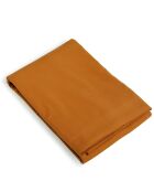 Drap plat percale de coton Nina caramel