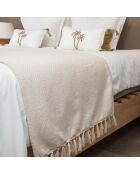 Plaid Amsterdam aus Leinen und Baumwolle