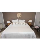 Plaid Amsterdam aus Leinen und Baumwolle