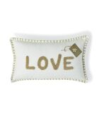 Kissen aus Baumwollsegeltuch Xlove Sand