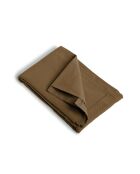 Drap housse en coton lavé Luna noisette