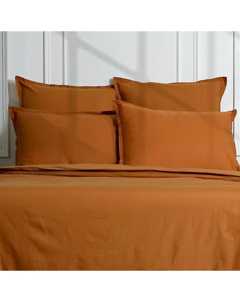 Juego de cama Nina Caramel de algodón percal