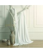 Colcha de gasa de algodón blanca Carla, 270 x 280 cm