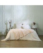 Lot de 2 Taies d'oreiller gaze de coton Carla roses