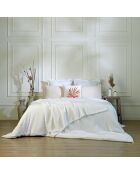 Lot de 2 Taies d'oreiller gaze de coton Carla roses