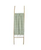 Amandelgroene Mykonos katoenen fouta - 100x200 cm