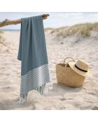 Ibiza katoen fouta saliegroen - 100x200 cm