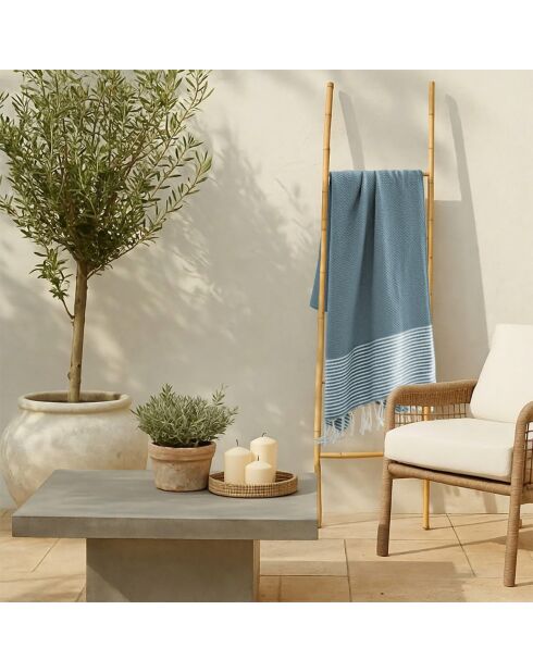 Ibiza katoen fouta saliegroen - 100x200 cm