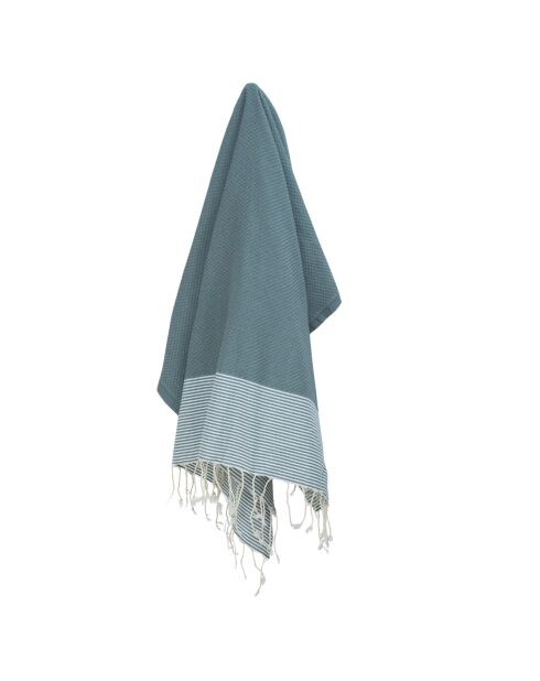 Ibiza katoen fouta saliegroen - 100x200 cm
