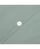 Juego de cama Julia de satén de algodón verde pistacho