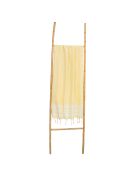 Newport Baumwollfouta hellgelb - 100x200 cm