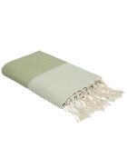 Ibiza katoenen fouta amandelgroen - 100x200 cm