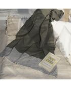 Ibiza kakigroene XXL katoenen fouta - 200x200 cm