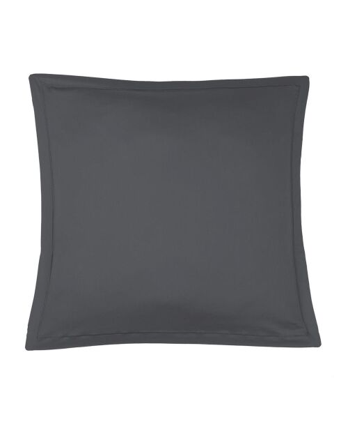 Julia leigrijze bedset van katoensatijn