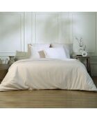Drap housse en coton lavé Luna rose