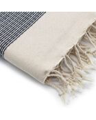Rio katoenen fouta denim blauw - 100x200 cm