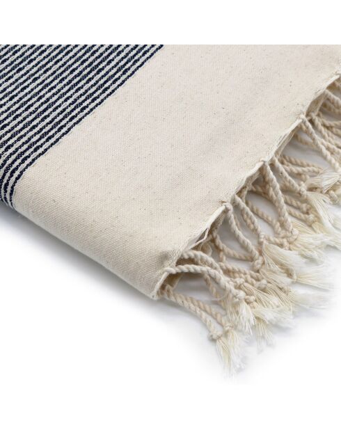 Rio katoenen fouta denim blauw - 100x200 cm