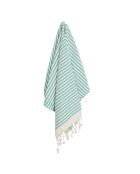 Set von 2 Baumwollfoutas Hossegor les verts - 100x200 cm