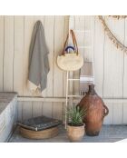 Rio zwarte katoenen fouta - 100x200 cm