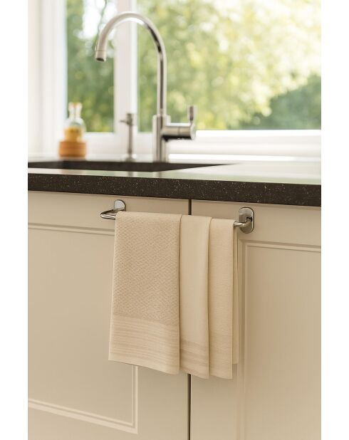 Lot de 3 Torchon en coton Mahdia lin - 45x70 cm