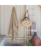 Fouta in cotone Hossegor taupe XXL - 200x200 cm