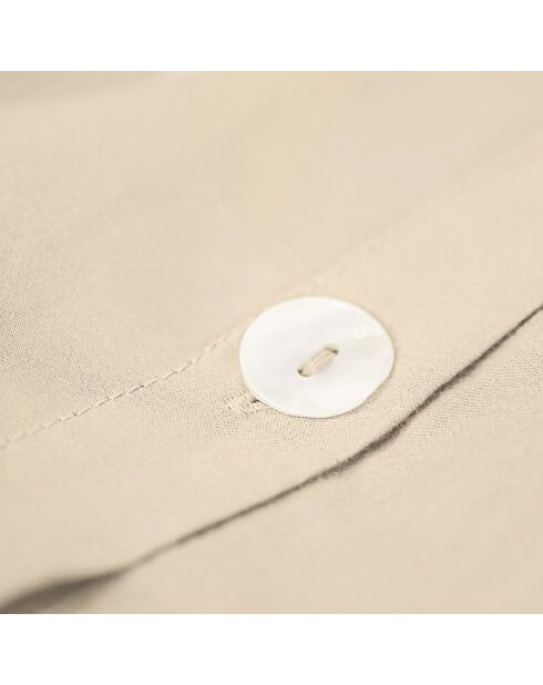 Parure de lit en satin de coton Julia latte