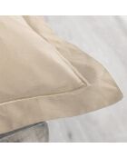 Parure de lit en satin de coton Julia latte