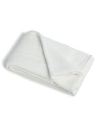 Lot de 2 Taies d'oreiller gaze de coton Carla blanches