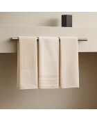 Set von 3 Mahdia Geschirrtüchern aus Baumwolle helltaupe - 45x70 cm