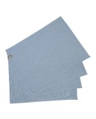 4 Colette Griechisches blaues Baumwoll-Tischset - 35x50 cm