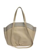 Schultertasche aus Schlammleder - 27x29x7 cm