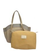 Schultertasche aus Schlammleder - 27x29x7 cm