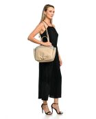 Schultertasche aus Schlammleder - 27x29x7 cm