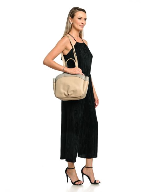 Schultertasche aus Schlammleder - 27x29x7 cm