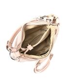 Sac porté épaule en cuir poudre - 26x36x10 cm