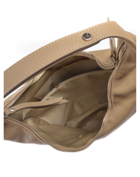 Schultertasche aus Schlammleder - 33x43,5x12 cm