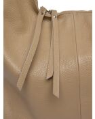 Schultertasche aus Schlammleder - 33x43,5x12 cm