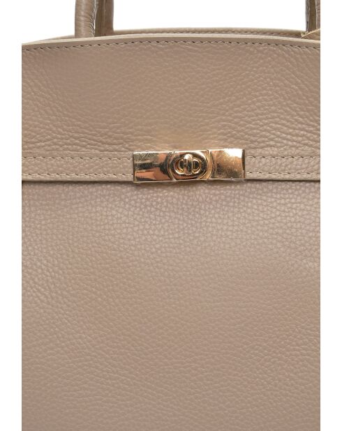 Handtasche aus Schlammleder - 28,5 x 39 x 12 cm