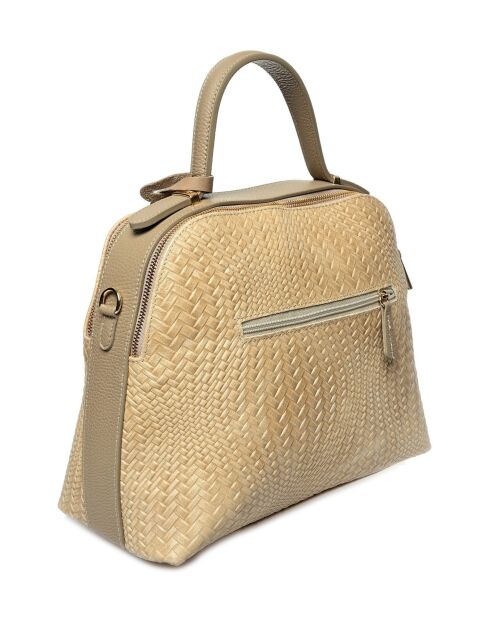Henkeltasche aus Schlammleder - 27x34x16 cm